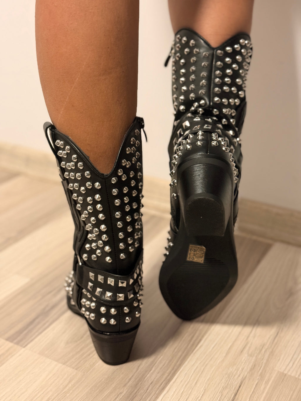 Studded boots- New
