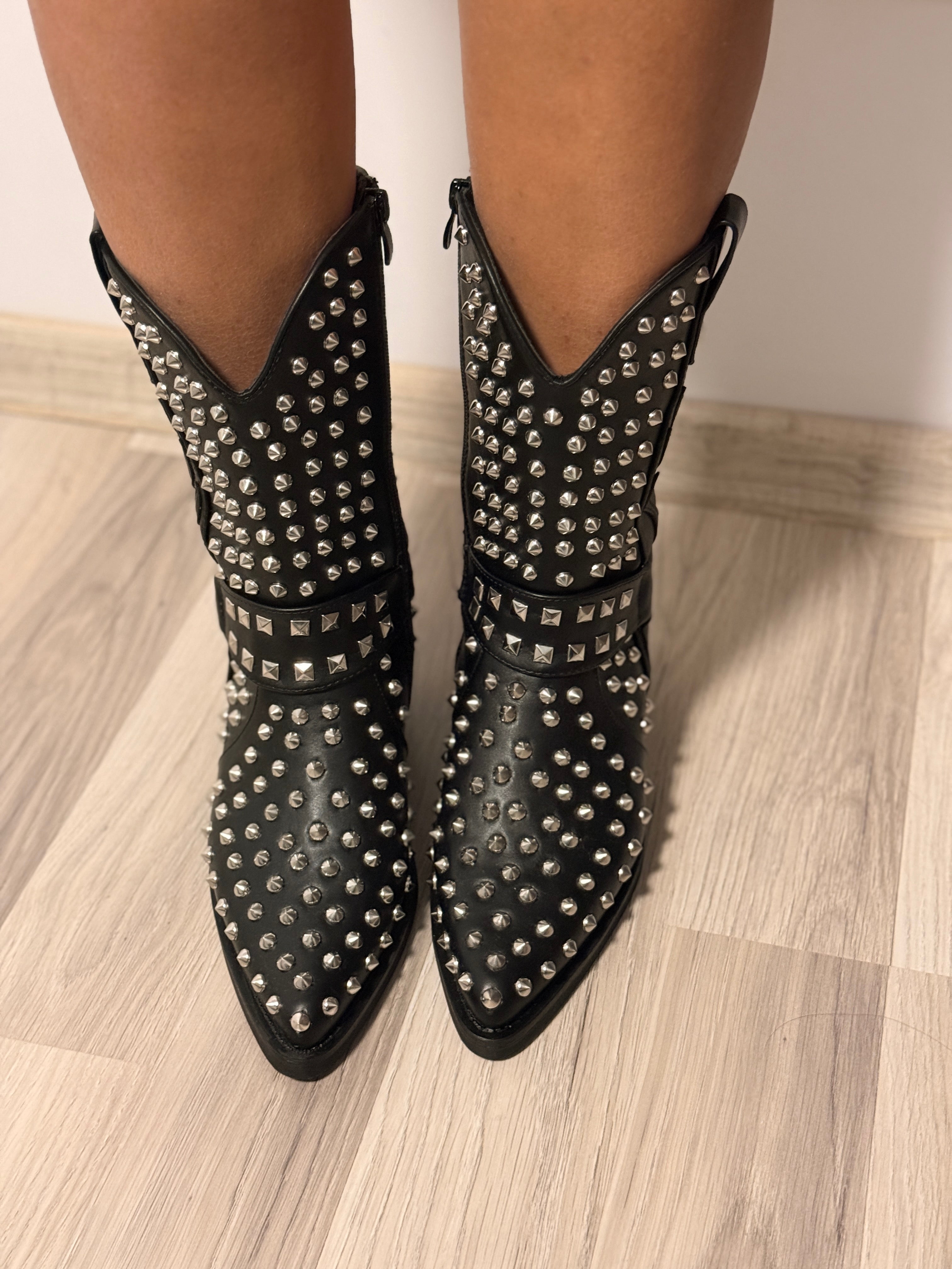 Studded boots- New