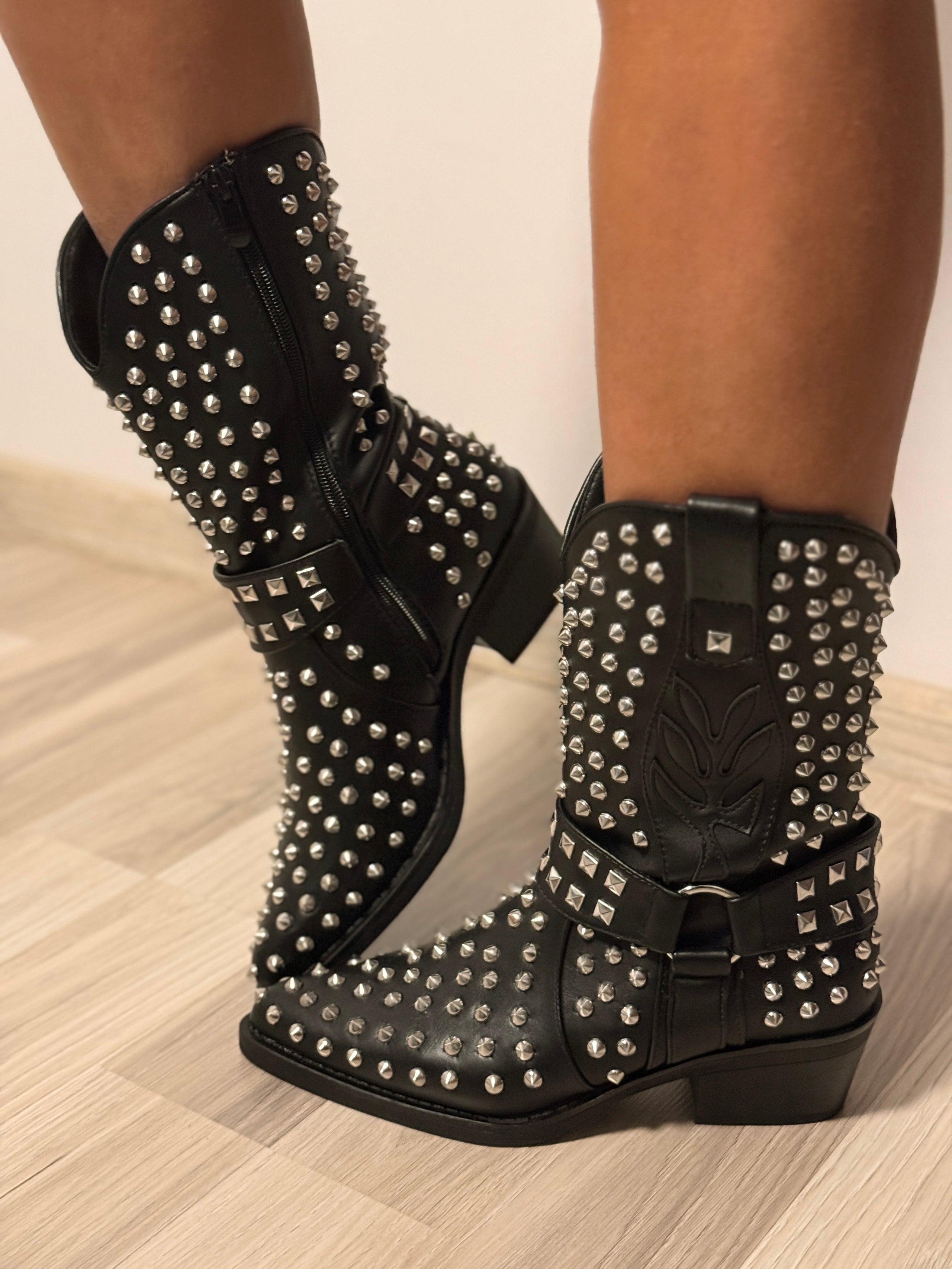 Studded boots- New